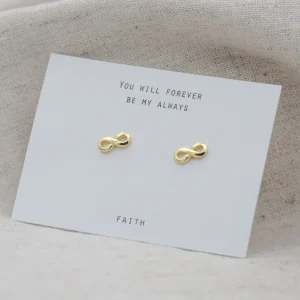 Clearance Faith Guldörhängen små infinity