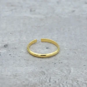 New Faith Guldring fingertopp tunn