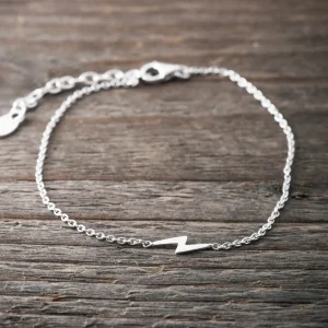 Hot Faith Silverarmband blixt