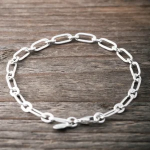 Best Faith Silverarmband grov länk