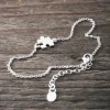 Outlet Faith Silverarmband liten pusselbit
