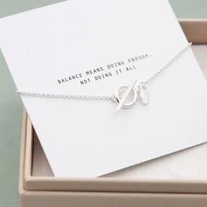 Discount Faith Silverarmband liten T-bar