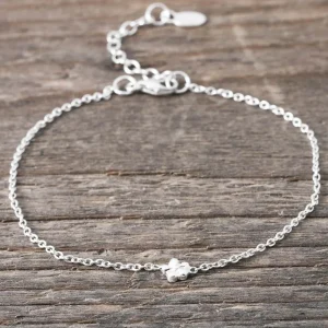 Clearance Faith Silverarmband miniblomma