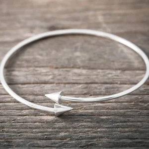 Sale Faith Silverarmband stelt - spikes