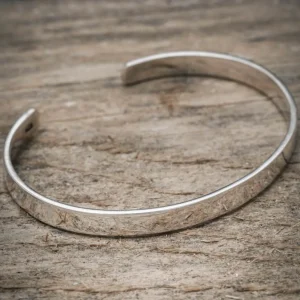 New Faith Silverarmband stelt smalt 5mm