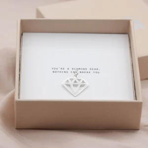 New Faith Silverberlock stor diamant