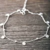 Hot Faith Silverfotlänk Boho coins