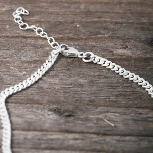 Discount Faith Silverfotlänk chunky chain