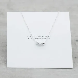 Clearance Faith Silverhalsband tre kulor