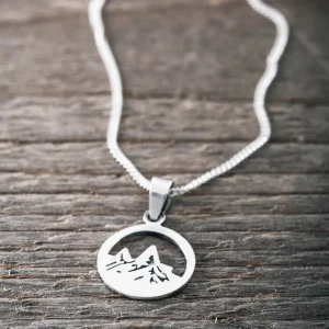 Sale Faith Silverhalsband bergstopp