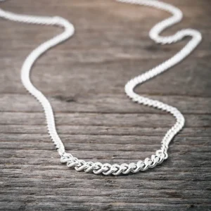 New Faith Silverhalsband chunky chain