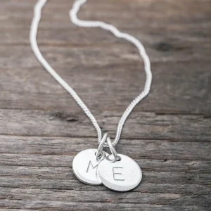 New Faith Silverhalsband family tag
