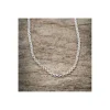 Clearance Faith Silverhalsband kedja ankarlänk 40cm