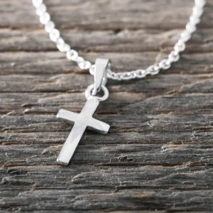 Online Faith Silverhalsband kors