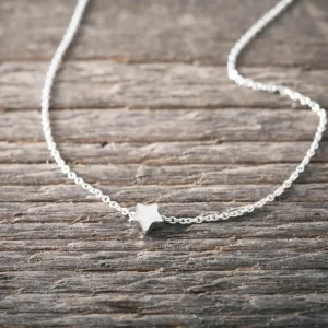 Fashion Faith Silverhalsband liten stjärna