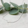 Fashion Faith Silverhalsband miniblomma