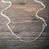 Fashion Faith Silverhalsband puss & kram