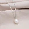 Outlet Faith Silverhalsband sötvattenpärla