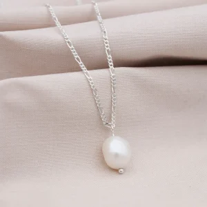 Outlet Faith Silverhalsband sötvattenpärla