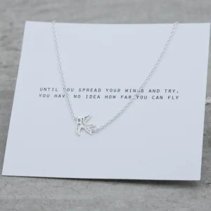 Sale Faith Silverhalsband svala