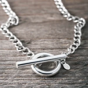 Best Faith Silverhalsband T-bar