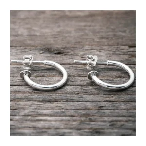 Outlet Faith Silverhoops grov liten