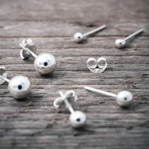 Best Faith Silverörhängen kulor 6mm