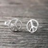 Fashion Faith Silverörhängen peace