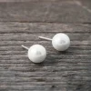 Discount Faith Silverörhängen pärla 6mm