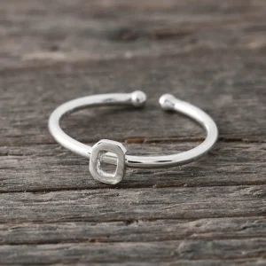 Sale Faith Silverring bokstav O