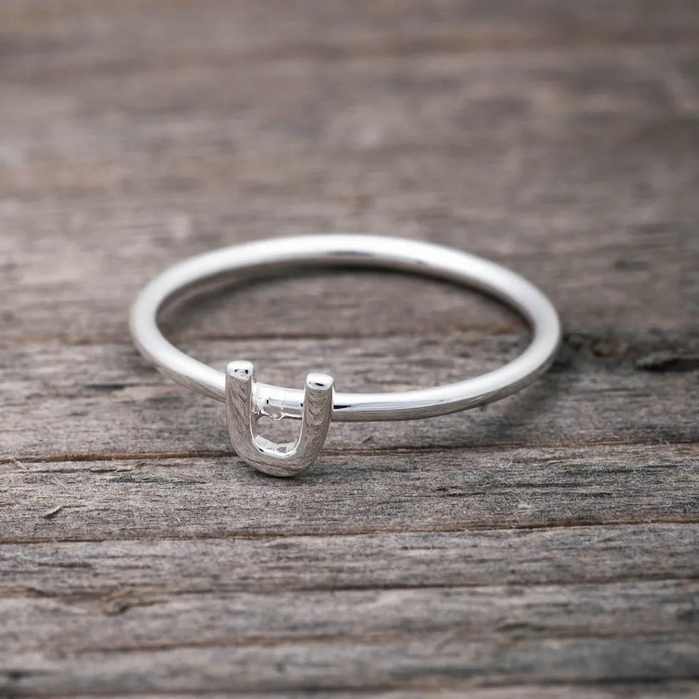 silverring_bokstav_u_0.webp Sale Faith Silverring bokstav U