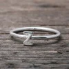 Fashion Faith Silverring bokstav Z