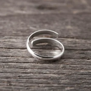 New Faith Silverring fingertopp omlott