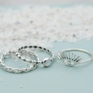 Outlet Faith Silverring öga