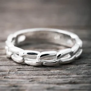 New Faith Silverring kedjelänk