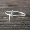 Clearance Faith Silverring liten blixt
