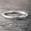 Best Faith Silverring liten infinity