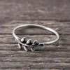 Clearance Faith SIlverring lövranka