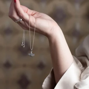 Discount Faith Silverring 3mm rörliga kulor runtom