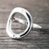 Best Faith Silverring stor cirkel