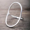 New Faith Silverring stor oval